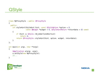 QStyle




         15
 