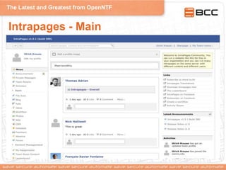 The Latest and Greatest from OpenNTF
Intrapages - Main
 