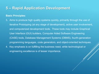 System Development Methodologies | PPSX