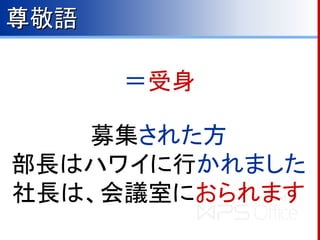 メールの書き方 その１ 敬語への入門