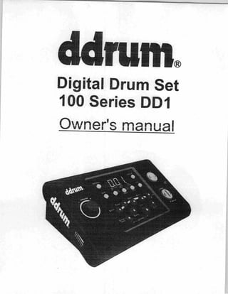 DDRUM dd1 manual