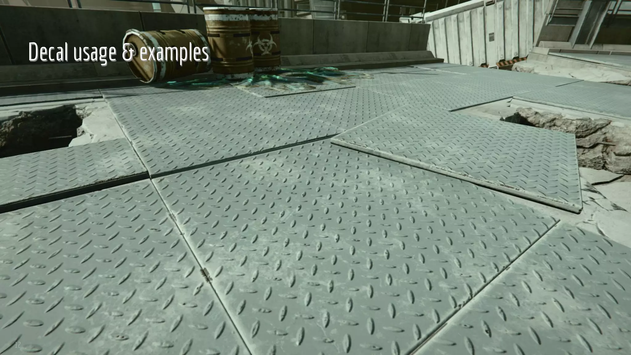 Decal usage & examples
12
 