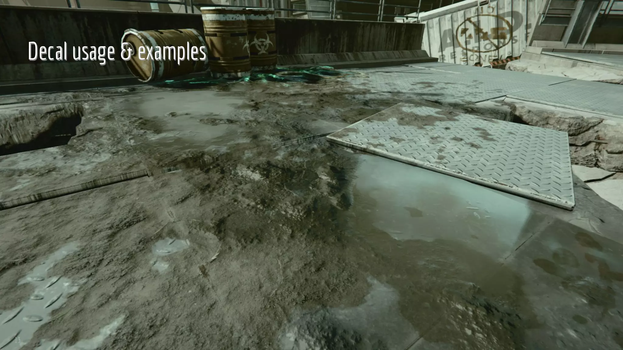 Decal usage & examples
13
 