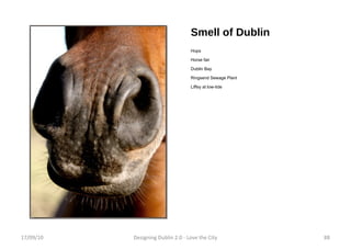 Smell of Dublin Hops Horse fair Dublin Bay Ringsend Sewage Plant Liffey at low-tide 17/09/10 Designing Dublin 2.0 - Love the City 