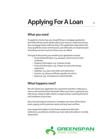 Greenspan Home Loan Booklet2