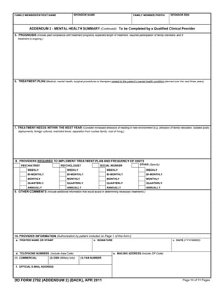 DD FORM 2792 | PDF
