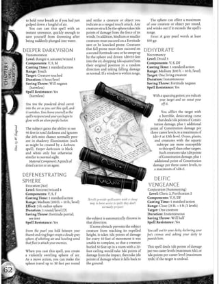 Spell Compendium D&D 3.5 spell compendium | PDF