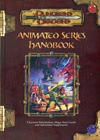 D&D 3.5  animated series handbook