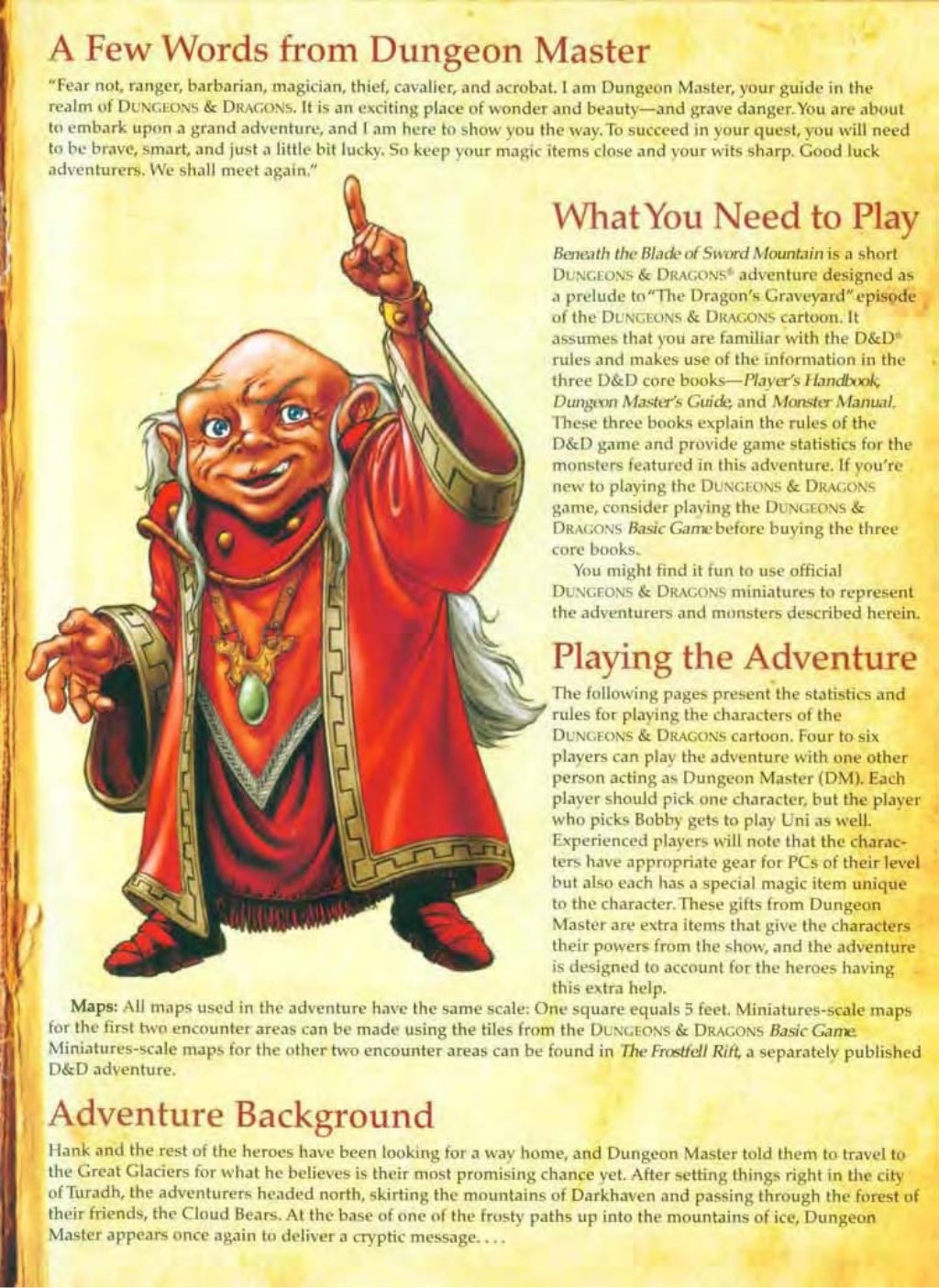 D&D 3.5 animated series handbook