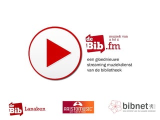 Lanaken een gloednieuwe  streaming muziekdienst  van de bibliotheek 