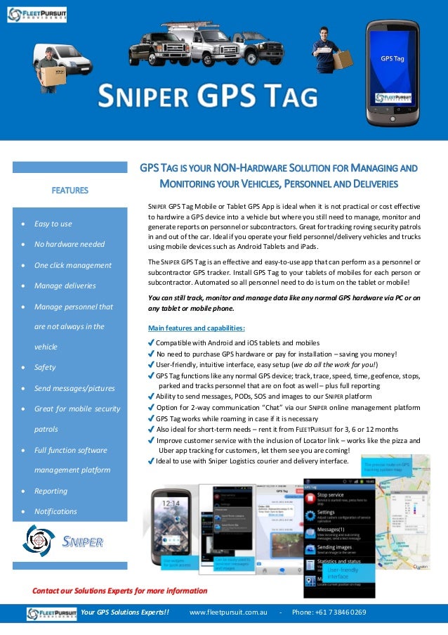 Brochure GPS Tag