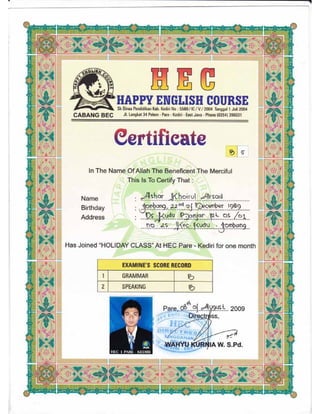 English Course | PDF