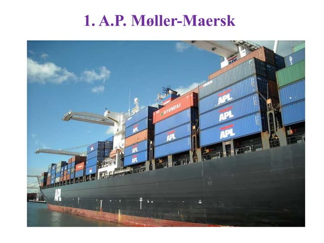 Container Shipping Lines and their Services | PPTX