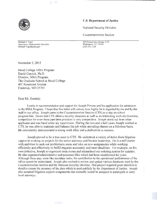 recommendation letter for joseph pirrone_rav recommendation letter for mba program