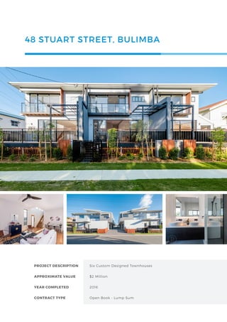 Clear Construction QLD - Capability Statement3 | PDF