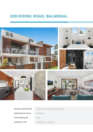 Clear Construction QLD - Capability Statement3 | PDF