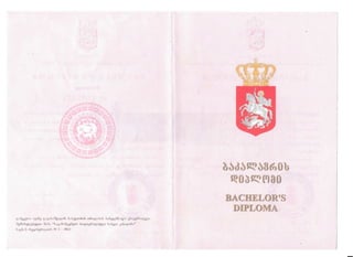 Bachelor Diploma - Adelina Mamedova