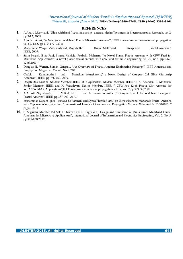 Fractal antennas for ham radio picture