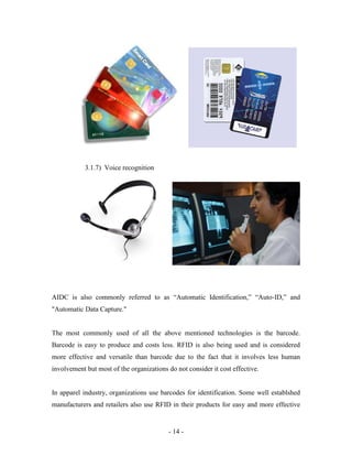 Used Identification Product Identification & Tracibility in Apparel Industery | PDF