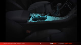 ~ Driving Vision News (DVN) Shanghai 2015 ~ 39 ROBERTMILLER ~ Automotive Lighting Design
 