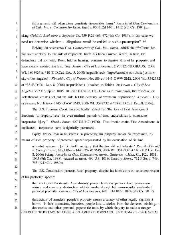 2 14 Cv 212 Objection To Recommendation 1st Amended Motions 2 14 Cv 212 Objection To Recommendation 1st Amended Motions