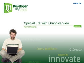 Special F/X with Graphics View
                                 09/25/09
Ariya Hidayat
 