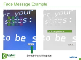 Fade Message Example




          Something will happen
                                  58
 
