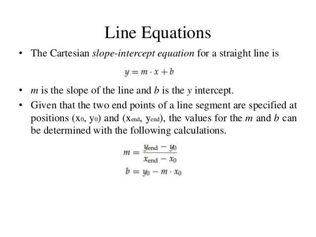 Dda Line Drawing Algorithm With Example : Digital differential analyzer line drawing algorithm