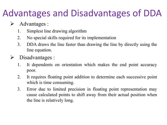 DDA-line-drawing-algorithm.pptx | Graphics Software | Computer Software ...