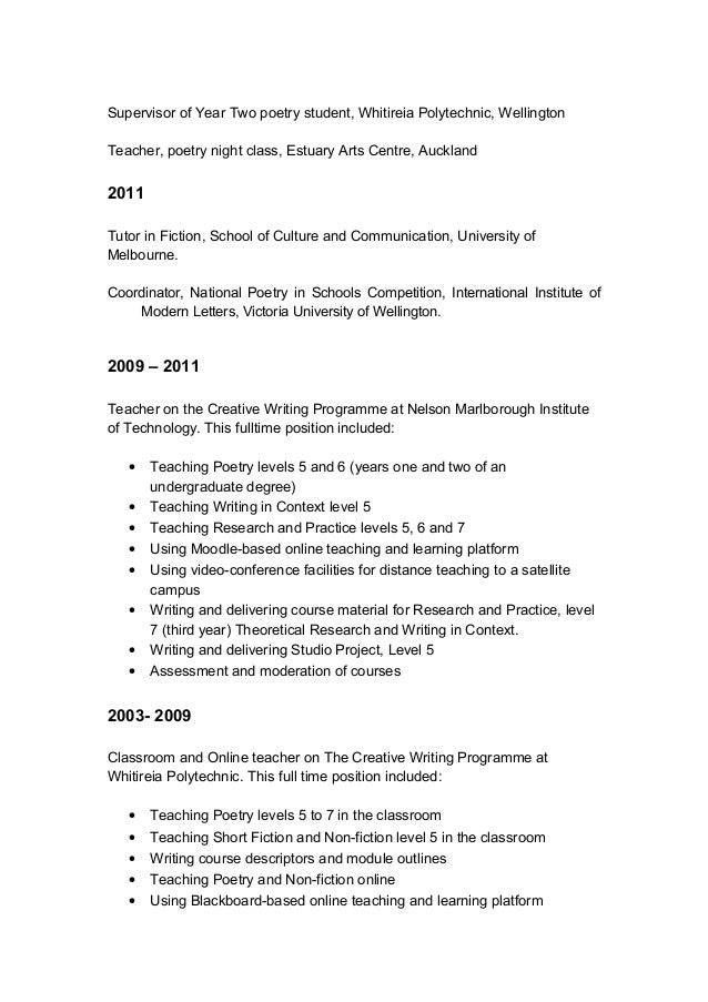 creative writing community internships online
