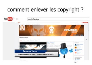 comment enlever les copyright ? 
128 
 