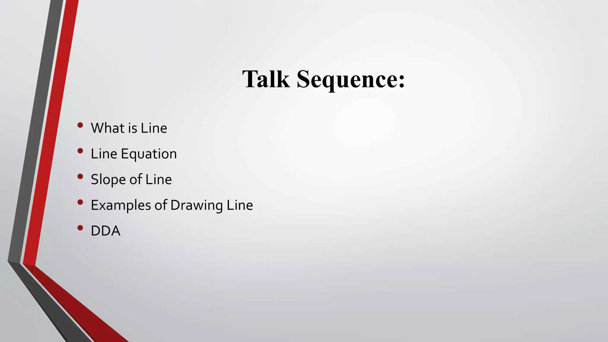 Dda line algorithm presentatiion | PPT