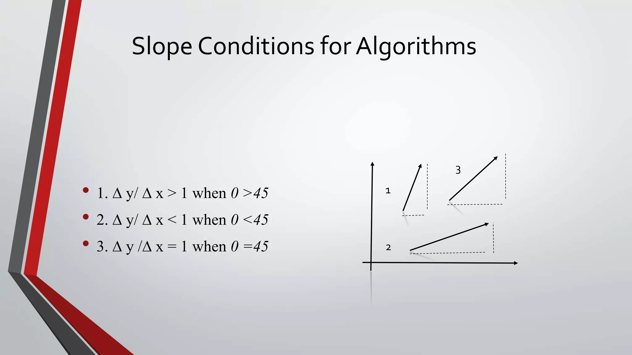 Dda line algorithm presentatiion | PPT