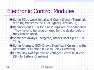 Fire Pump Engines Overview | PPT