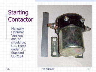 Fire Pump Engines Overview | PPT