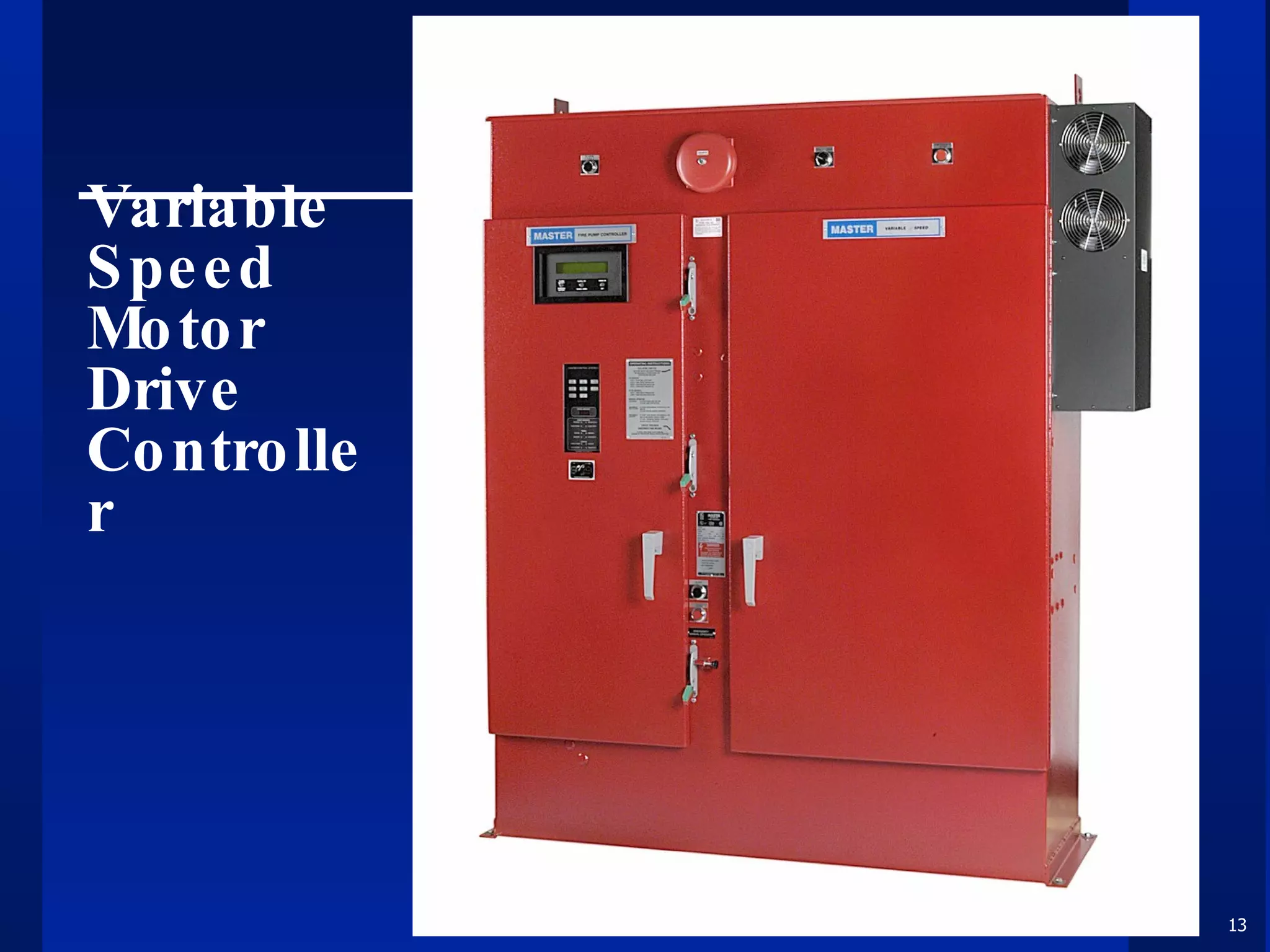 Variable Speed Motor Drive Controller 