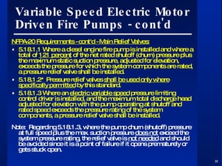 Fire Pump System Pressure Control | PPT