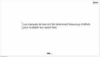 Le luxe doit-il faire la gueule pour vendre ? 