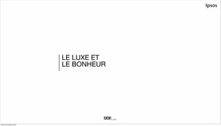 Le luxe doit-il faire la gueule pour vendre ? 