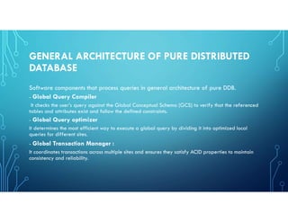 Types of Distributed database architecture | PDF