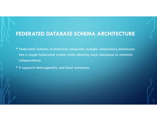 Types of Distributed database architecture | PDF