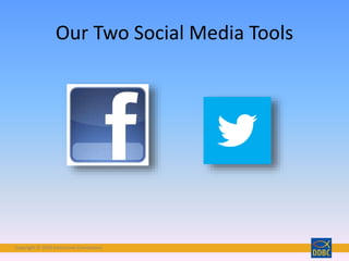 Copyright © 2018 Interactive Connections
Our Two Social Media Tools
 