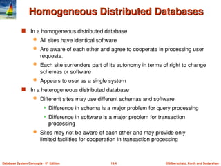 Distributed Database Deadlock for computer science | PPT
