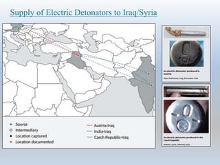 Supply of Electric Detonators to Iraq/Syria
 