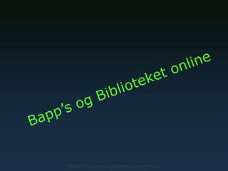 Rolf Hapel, Borgerservice og Biblioteker, Aarhus Kommune

 
