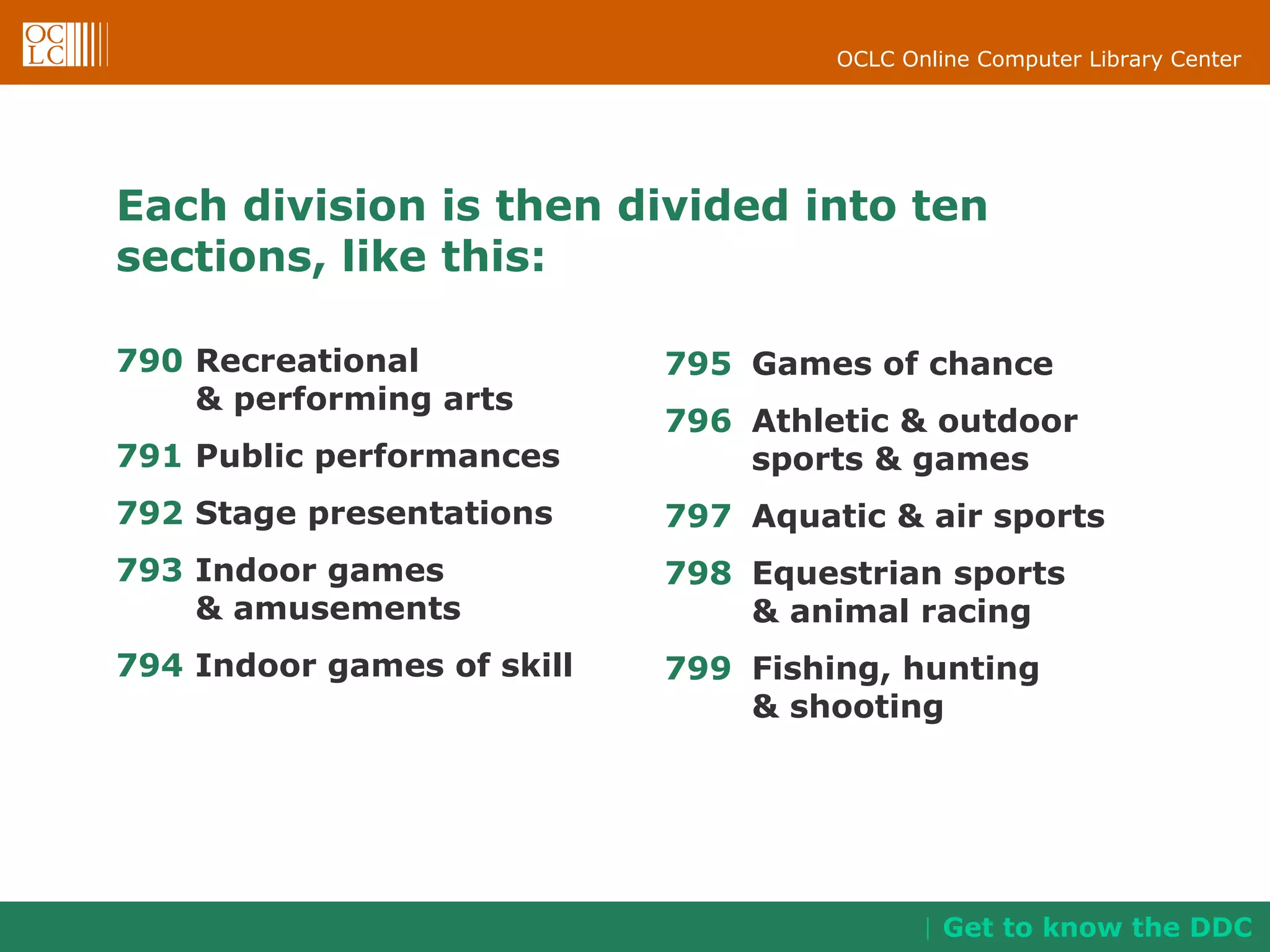 Dewey Decimal Classification for Kids | PPT