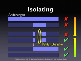 DDchange: Fehlerverursachende Änderungen