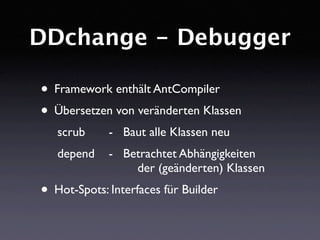 DDchange: Fehlerverursachende Änderungen