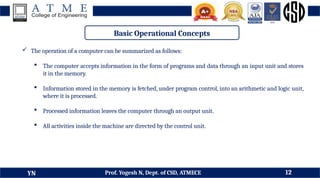 DDCO Module 3 - Basic Structures of Computer, Instructions and Programs ...