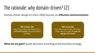 DDD - 1 - A gentle introduction to Domain Driven Design.pdf